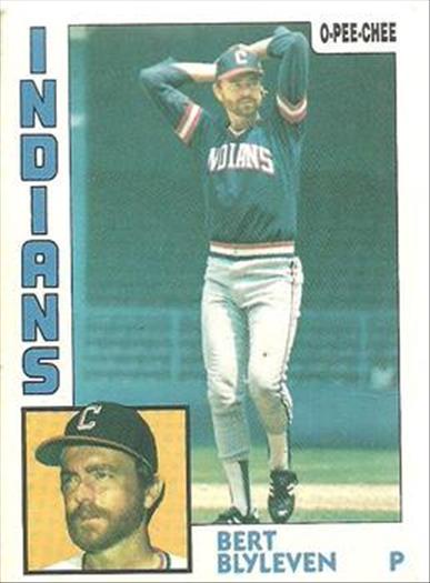 1984 O-Pee-Chee Baseball Cards 126     Bert Blyleven